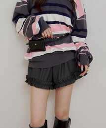 mystic | 裾フリルショートパンツ(その他パンツ)