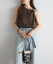 Diner B RIB CROP タンクトップ（タンクトップ）｜Deuxieme Classe