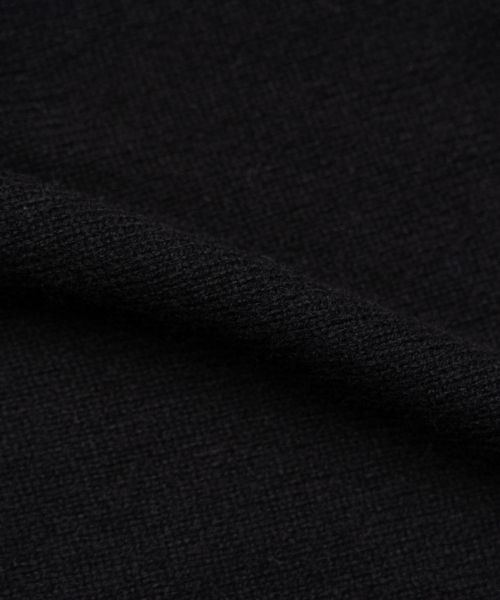 EDINBURGH CLUB（エディンバラクラブ）の「SHETLAND WOOL FISH KNIT [BLACK]（ニット/セーター・メンズ・ブラック・MEDIUM/LARGE/X-LARGE）」の5枚目の写真