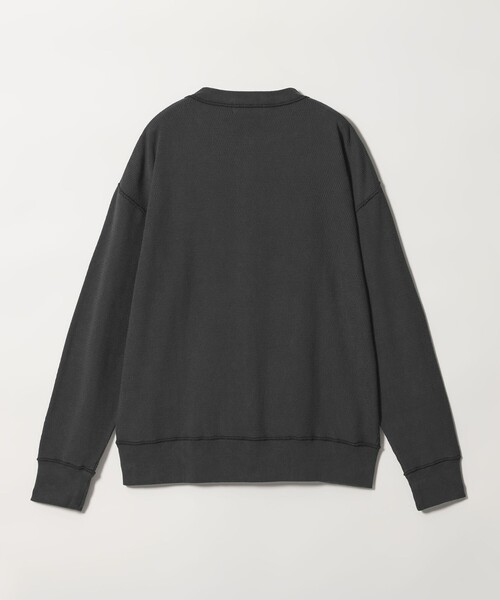 MONKEY TIME(モンキータイム)の「リバース シーム サーマル ヘンリー(Tシャツ/カットソー・メンズ・ナチュラル/ブラック・S/M/L/XL)」の11枚目の写真