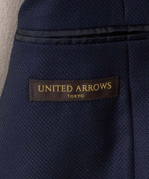 UNITED ARROWS(ユナイテッドアローズ)の「タスマニアウール ホップサック シングル 3ボタン テーラードジャケット S―MODEL(テーラードジャケット・メンズ・ネイビー・50/48/44/46)」の21枚目の写真