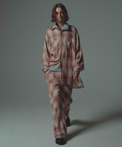 amok(アモク)の「CRASH CHECK PANTS(その他パンツ・メンズ・ブラック/レッド・M/L/S)」の16枚目の写真
