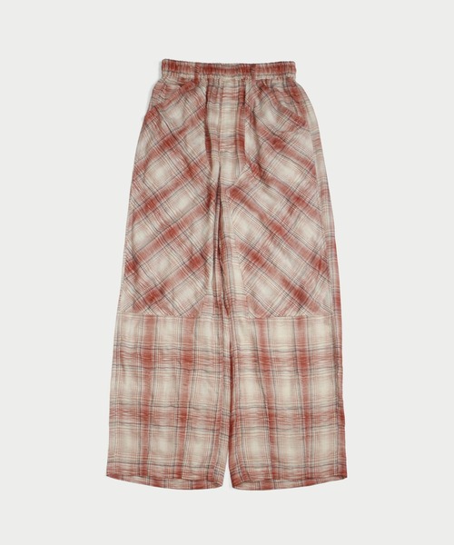 amok(アモク)の「CRASH CHECK PANTS(その他パンツ・メンズ・ブラック/レッド・M/L/S)」の8枚目の写真