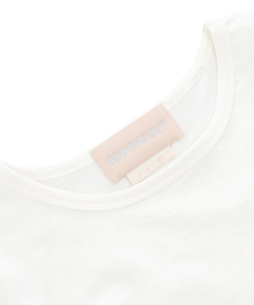 oddoneout(オッドワンアウト)の「MONO ROUND NECK T-SHIRTS WHITE(Tシャツ/カットソー・レディース・その他・FREE)」の4枚目の写真