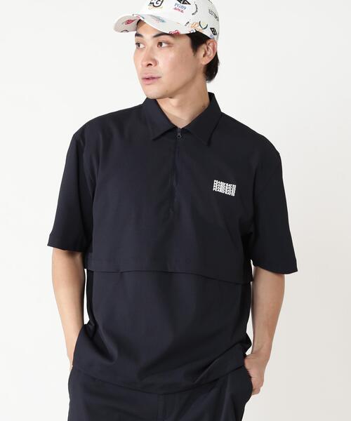 Pe Stretched Beehive half‑shirt джип‑пуловер