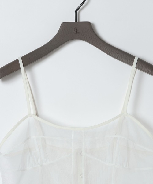 eL(エル)の「【eL】Tulle Bra Top/1066394(キャミソール・レディース・ホワイト/ブラック系その他・FREE)」の17枚目の写真