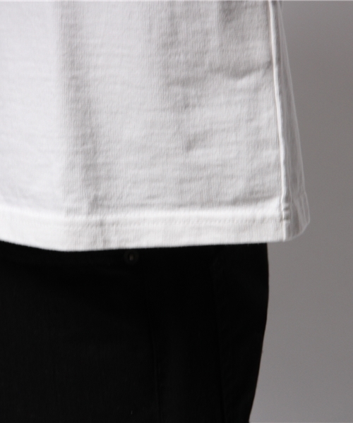 HYSTERIC GLAMOUR(ヒステリックグラマー)の「HYS DEVIL pt 七分袖T-SH(Tシャツ/カットソー・メンズ・ホワイト/ネイビー/ブラウン・SMALL/MEDIUM/LARGE)」の8枚目の写真