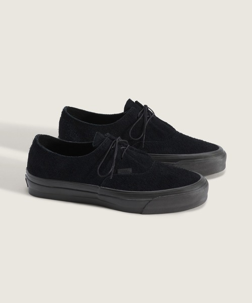 VANS（バンズ）の「VANS PREMIUM オーセンティック イーズ ヘアリースエード / LX Authentic Ease HAIRY SUEDE VN000EHFGBA1（スニーカー・メンズ・ブラック・13/12/11.5/11/10.5/10/9.5/9/8.5/8/7.5/7/6.5/6/5.5/5/4.5/4）」の2枚目の写真