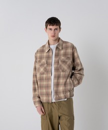 PENDLETON（ペンドルトン）の「尾州産ウールナイロン ジップアップジャケット（ブルゾン）」