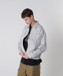 PENDLETON（ペンドルトン）の「尾州産ウールナイロン ジップアップジャケット（ブルゾン）」