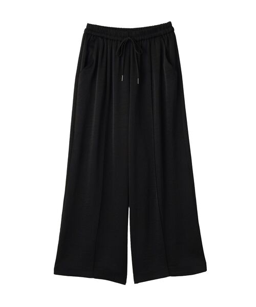 Editt by YECCA VECCA(エディットバイイェッカヴェッカ)の「ビンテージサテンワイドパンツ(その他パンツ・レディース・グリーン/ベージュ/ブラック・FREE)」の18枚目の写真