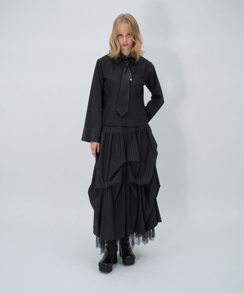 HARE（ハレ）の「ガラソールチャンキーブーツ(HARE)（ブーツ・レディース・ブラック/レッド/グレー・MEDIUM/LARGE/SMALL/X-LARGE）」の5枚目の写真