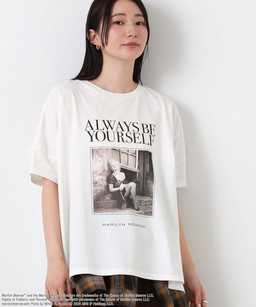 GOOD ROCK SPEED（グッドロックスピード）の「ＭモンローフォトＷカットソー（Tシャツ/カットソー・レディース・ホワイト・FREE）」の19枚目の写真