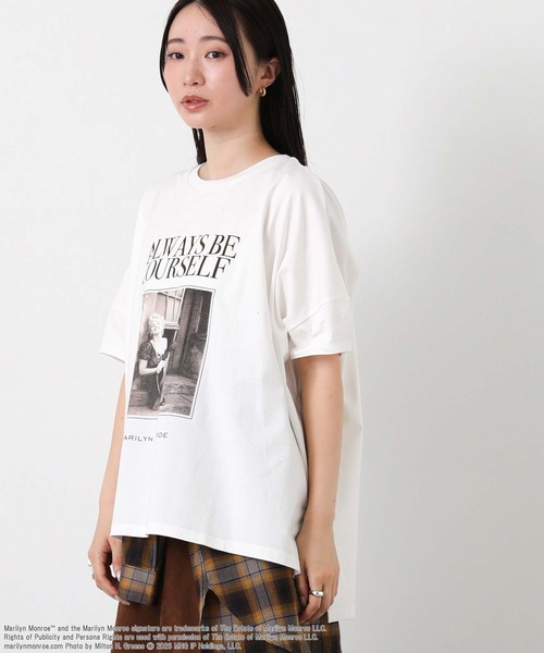 GOOD ROCK SPEED（グッドロックスピード）の「ＭモンローフォトＷカットソー（Tシャツ/カットソー・レディース・ホワイト・FREE）」の20枚目の写真