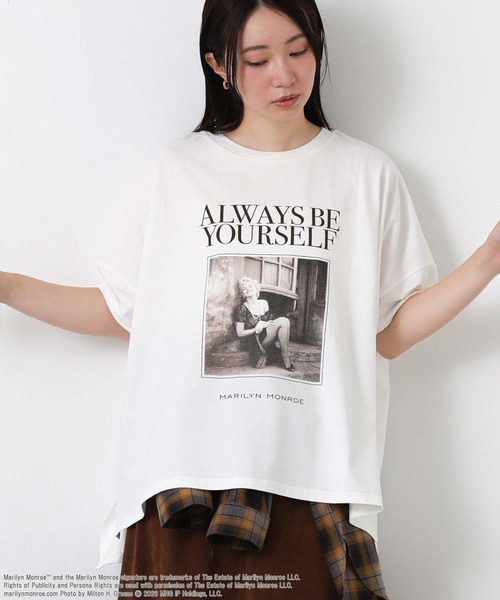 GOOD ROCK SPEED（グッドロックスピード）の「ＭモンローフォトＷカットソー（Tシャツ/カットソー・レディース・ホワイト・FREE）」の11枚目の写真
