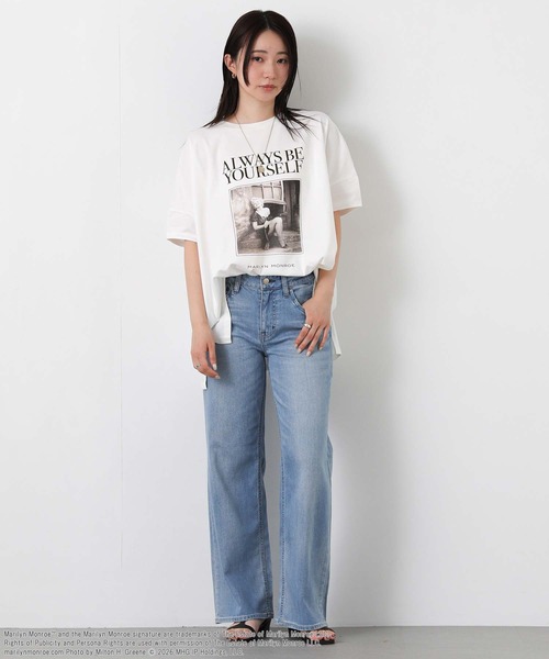 GOOD ROCK SPEED（グッドロックスピード）の「ＭモンローフォトＷカットソー（Tシャツ/カットソー・レディース・ホワイト・FREE）」の12枚目の写真
