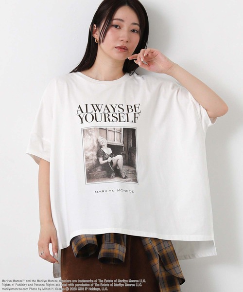 GOOD ROCK SPEED（グッドロックスピード）の「ＭモンローフォトＷカットソー（Tシャツ/カットソー・レディース・ホワイト・FREE）」の18枚目の写真