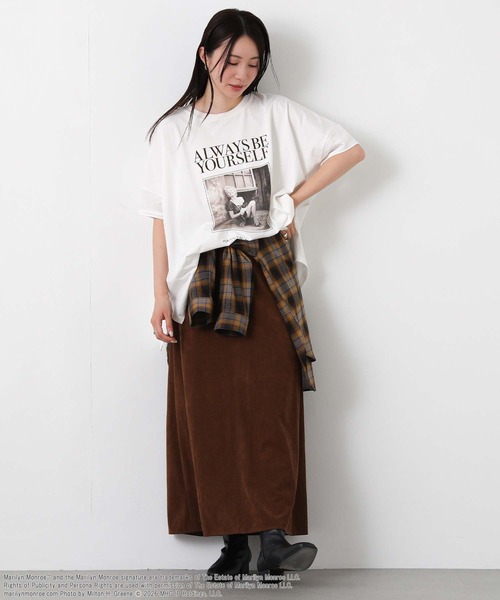 GOOD ROCK SPEED（グッドロックスピード）の「ＭモンローフォトＷカットソー（Tシャツ/カットソー・レディース・ホワイト・FREE）」の17枚目の写真