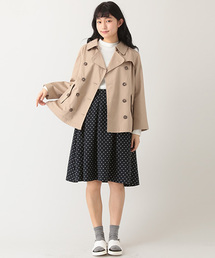 E hyphen world gallery | T/C 20/-ショートトレンチコート(トレンチコート)