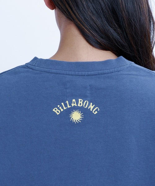 BILLABONG（ビラボン）の「BILLABONG ウィメンズ SURF CAMP HERITAGE CREW トレーナー 【2026年秋冬モデル】/ビラボンショート丈スウェット(セットアップ可能)（スウェット・レディース・ブルー系その他/エメラルド/イエロー系その他・LARGE/MEDIUM）」の10枚目の写真