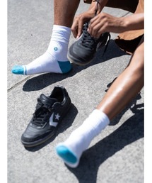 STANCE（スタンス）の「【STANCE/スタンス】ICON DOT CREW / ロゴクルーソックス / おしゃれなギフトに最適！（ソックス/靴下）」