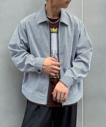 CIAOPANIC（チャオパニック）の「ストライプワークジャケット（ブルゾン）」