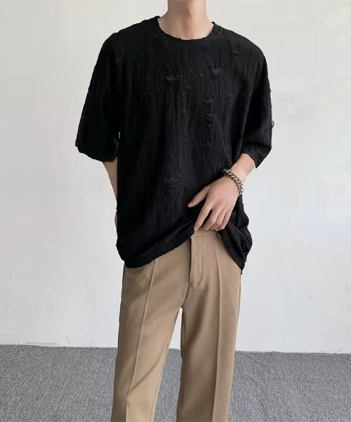 REBALANCE（リバランス）の「メンズ ダメージTシャツ（Tシャツ/カットソー・メンズ・A/B/C/D・X-LARGE/MEDIUM/LARGE）」の8枚目の写真