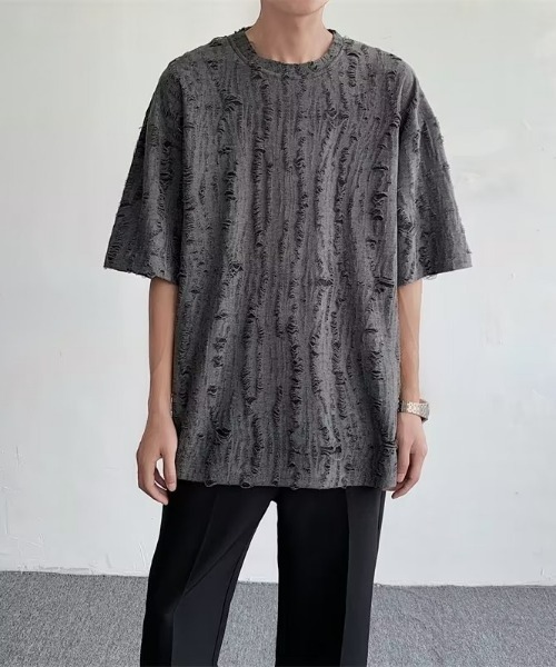 REBALANCE（リバランス）の「メンズ ダメージTシャツ（Tシャツ/カットソー・メンズ・A/B/C/D・X-LARGE/MEDIUM/LARGE）」の12枚目の写真