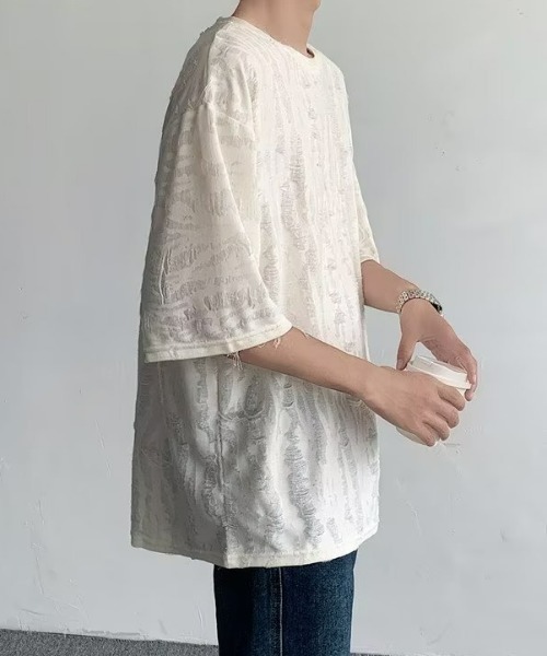 REBALANCE（リバランス）の「メンズ ダメージTシャツ（Tシャツ/カットソー・メンズ・A/B/C/D・X-LARGE/MEDIUM/LARGE）」の14枚目の写真