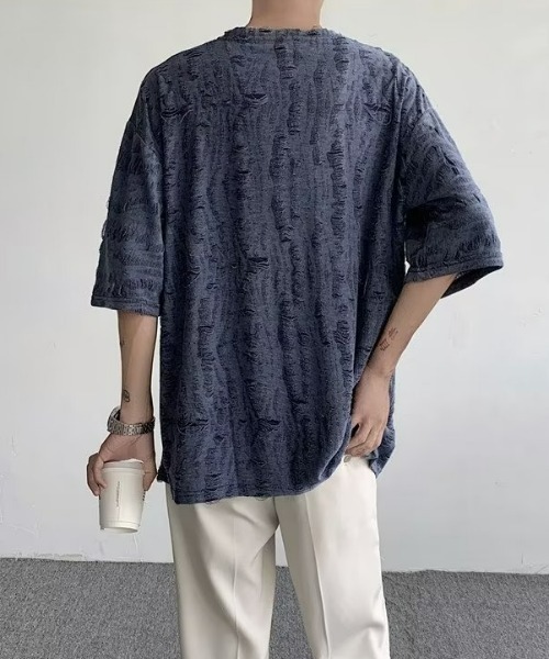 REBALANCE（リバランス）の「メンズ ダメージTシャツ（Tシャツ/カットソー・メンズ・A/B/C/D・X-LARGE/MEDIUM/LARGE）」の19枚目の写真