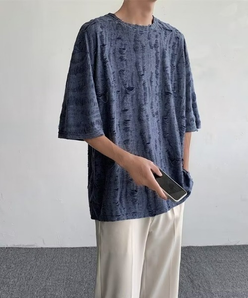 REBALANCE（リバランス）の「メンズ ダメージTシャツ（Tシャツ/カットソー・メンズ・A/B/C/D・X-LARGE/MEDIUM/LARGE）」の22枚目の写真