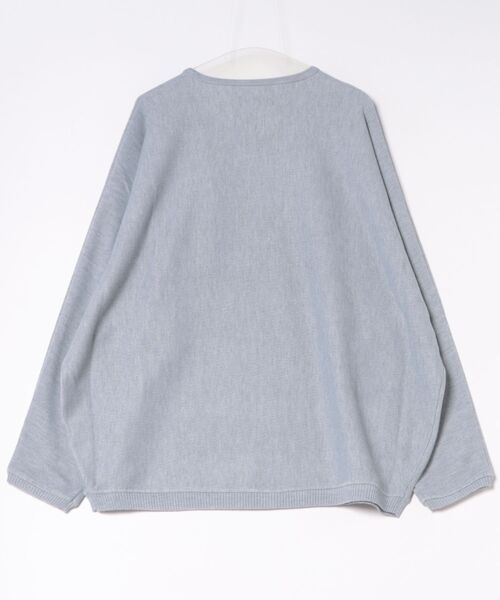 ANPAS(アンパス)の「12-Gauge Milano Rib Dolman-Sleeve Crewneck Sweater / ミラノリブドルマンスリーブ クルーネック セーター ニット メンズ レディース ユニセックス トップス 秋冬(ニット/セーター・メンズ・ワイン/ネイビー/アイボリー/ベージュ/グレー/ライトグレー/グレイッシュブルー/ブラウン/ブラック/グリーン・L/M)」の11枚目の写真