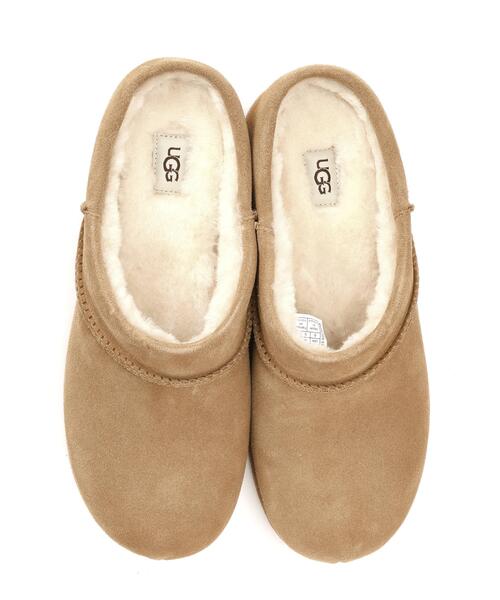 UGG(アグ)の「UGG(アグ)Enwrap Clog/1180254(ブーツ・レディース・ベージュ/ブラック・6/7/8)」の3枚目の写真