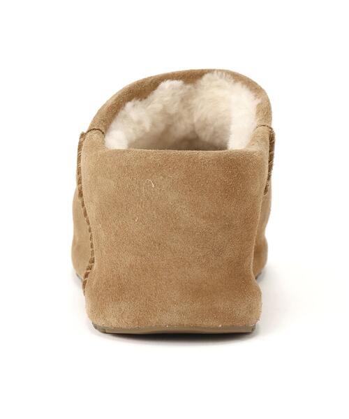 UGG(アグ)の「UGG(アグ)Enwrap Clog/1180254(ブーツ・レディース・ベージュ/ブラック・6/7/8)」の8枚目の写真