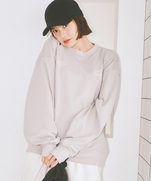 COLORME(カラーミー)の「【野崎智子 着用】ロゴ×カラースウェット(ユニセックス)(スウェット・レディース・グレー/ブラウン・FREE)」の18枚目の写真