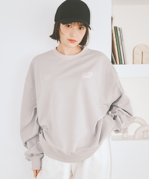 COLORME(カラーミー)の「【野崎智子 着用】ロゴ×カラースウェット(ユニセックス)(スウェット・レディース・グレー/ブラウン・FREE)」の19枚目の写真