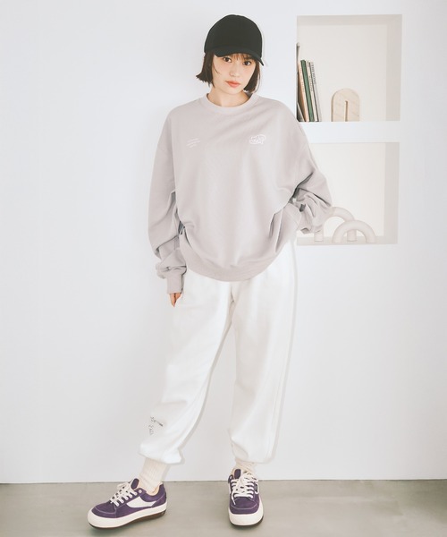 COLORME(カラーミー)の「【野崎智子 着用】ロゴ×カラースウェット(ユニセックス)(スウェット・レディース・グレー/ブラウン・FREE)」の16枚目の写真