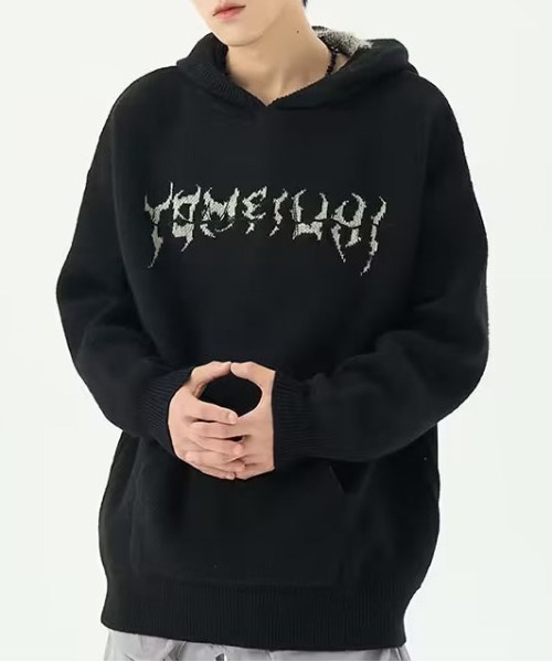 DOUBLE STEAL(ダブルスティール)の「DSバックボーンデザインニットパーカー(ニット/セーター・メンズ・アイボリー/ブラック・X-LARGE/LARGE/MEDIUM)」の7枚目の写真