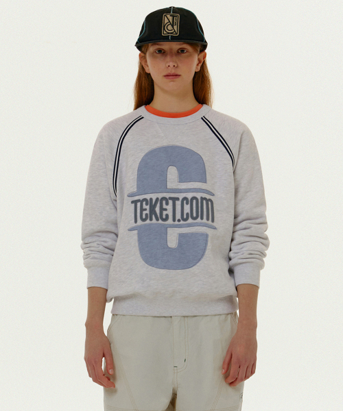 TEKET(テケット)の「Dizzy Sweatshirt Melange Gray(スウェット・メンズ・その他・SMALL/MEDIUM/LARGE)」の1枚目の写真