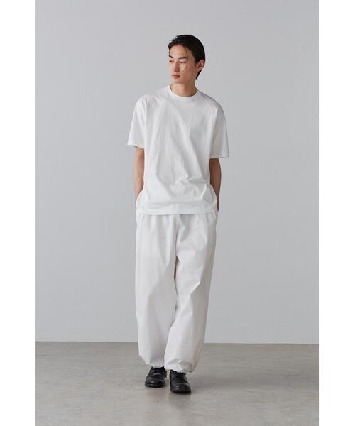 Y(ワイ)の「Y / ORGANIC COTTON / RECYCLE POLYESTER TWILL EASY TR(その他パンツ・メンズ・ホワイト/ネイビー・MEDIUM/SMALL)」の20枚目の写真