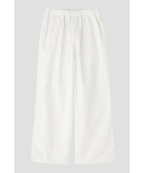 Y(ワイ)の「Y / ORGANIC COTTON / RECYCLE POLYESTER TWILL EASY TR(その他パンツ・メンズ・ホワイト/ネイビー・MEDIUM/SMALL)」の22枚目の写真