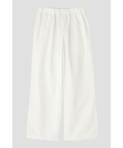 Y(ワイ)の「Y / ORGANIC COTTON / RECYCLE POLYESTER TWILL EASY TR(その他パンツ・メンズ・ホワイト/ネイビー・MEDIUM/SMALL)」の6枚目の写真