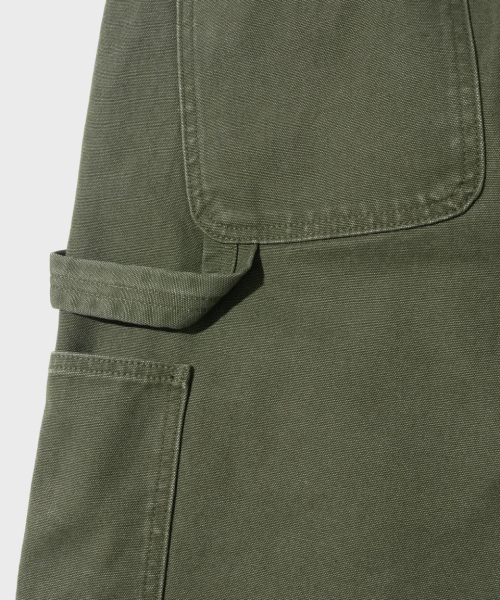 OUTSTANDING(アウトスタンディング)の「CANVAS CARPENTER DOUBLE KNEE SHORTS_OLIVE(その他パンツ・メンズ・その他・S/M/L)」の7枚目の写真