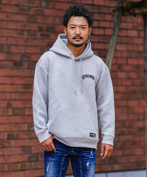 adamsJUGGLER（アダムスジャグラー）の「W/R G&Fスマイリーフーディー（パーカー・メンズ・ブラック/グレー・L/M）」の20枚目の写真