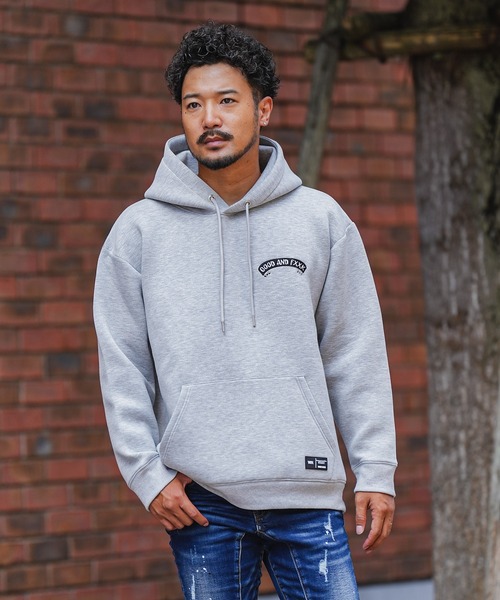 adamsJUGGLER（アダムスジャグラー）の「W/R G&Fスマイリーフーディー（パーカー・メンズ・ブラック/グレー・L/M）」の21枚目の写真