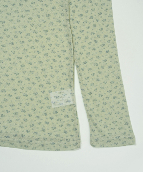 kaifai(カイファイ)の「フローラルブリーズ ロングスリーブ(グリーン) K26ZB728(Tシャツ/カットソー・レディース・その他・OS)」の6枚目の写真