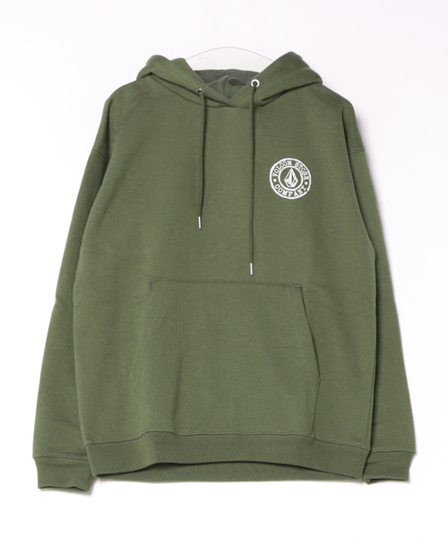 VOLCOM(ボルコム)の「VOLCOM メンズ OAK HOOD パーカー 【2026年秋冬モデル】(パーカー・メンズ・グレー/グリーン/ブラック・MEDIUM/LARGE/X-LARGE)」の3枚目の写真