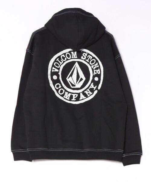VOLCOM(ボルコム)の「VOLCOM メンズ OAK HOOD パーカー 【2026年秋冬モデル】(パーカー・メンズ・グレー/グリーン/ブラック・MEDIUM/LARGE/X-LARGE)」の4枚目の写真