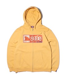 SAGE（セージ）の「SAGE / セイジ Sign Zip Hoodie（パーカー）」