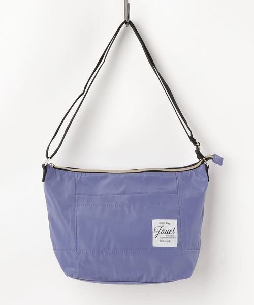 LuuNa（ルーナ）の「軽量 ナイロン ミニ ショルダー（ショルダーバッグ・レディース・ブラック/ネイビー/ライトグレー/グリーン/ライトピンク/グレイッシュブルー・FREE）」の5枚目の写真